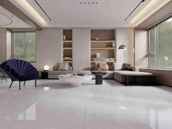 800x800mm Carreaux de porcelaine vernis poli résistant aux acides antibactérien