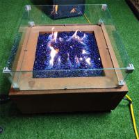 Fogo de aço Pit Wood Storage Corten Smokeless Firepit do assado de Corten