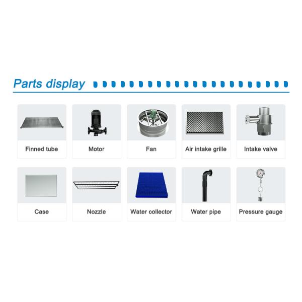 Water Saving Closed Water Cooling Tower Price For Industrial Cooling System
