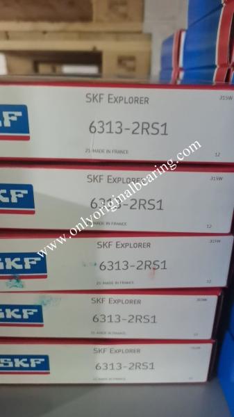 100%  Original  S   K   F     Deep Groove Ball Bearing  6313, 6313/C3 , 6313-2Z , 6313-2RS1