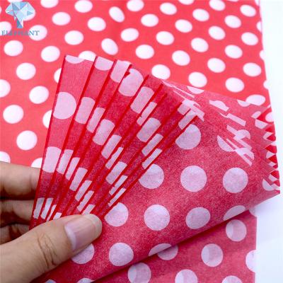 17gsm o lenço de papel branco 20x30 geou o papel de envolvimento da flor