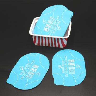 Oripack 84*121mm Aluminum Foil Lids 40 Micron Pet Cup Food Grade Ink Lacquer