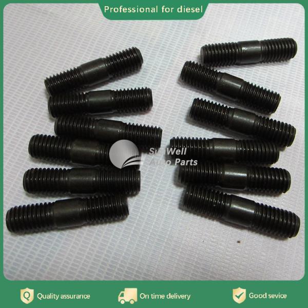 Genuine 4BT/6BT Diesel engine Turbocharger Stud Double End Plain Stud 3818823