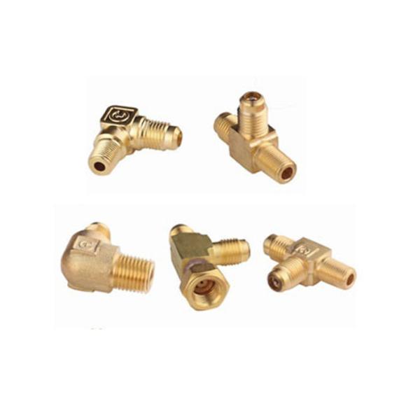 Easy Replacement And Reliable Brass Needle Valve Precision Air Conditioning Brass Fittings