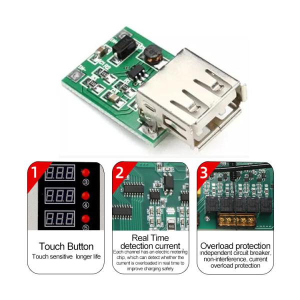 2 Way AC powered 10A Electric Car Charging Sockets plastic shell for home appliances