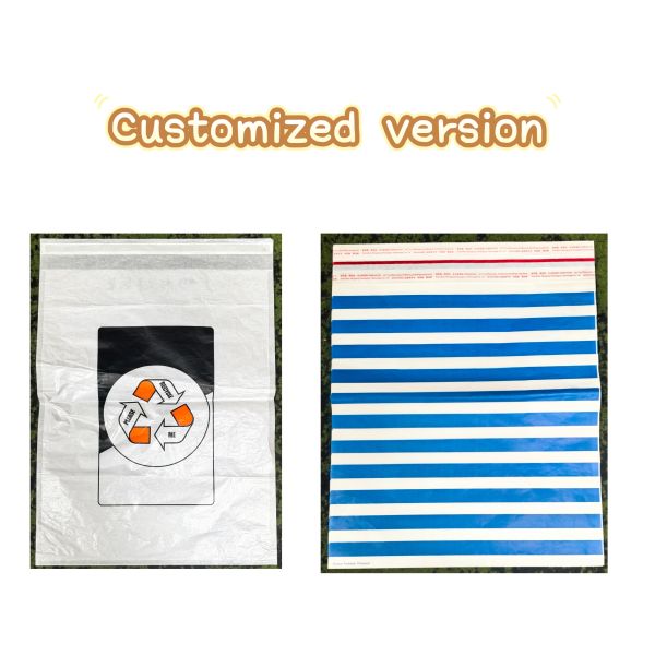 Glassine Garment Shipping Bag 35gsm – Self-Seal with Vent Holes for Clothing & Apparel