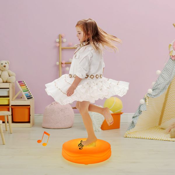 IP65 Waterproof 16 Color Changeable Remote Control LED Dance Floor Tiles for Interactive Children's Entertainment