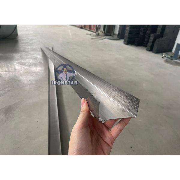 “Suriname Popular 6 In 1 C U Stud Track Combined Roll Forming Machine Full Automatic Galvanized Steel Drywall Profile Production Line With PLC Touch Screen”
