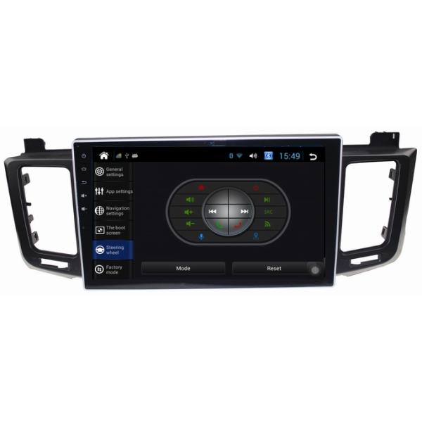 Ouchaungbo  Toyota RAV4 2013  10.1 inch big sceen gps radio head unit support 4 core BT sterering wheel control