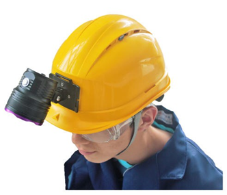 DG-90H Portable Helmet UV Lamp with Handheld Function 365nm LED Ultraviolet Light