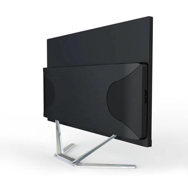 23.6 pouces IPS HD écran LCD Core I7 256gb 512gb tout en un ordinateur pour bureau d'affaires