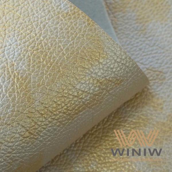 Wear Resistance Upholstery Leather Material 1.2mm Thickness Furniture PU Leather