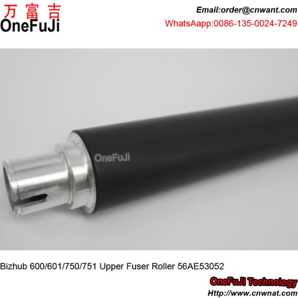 High Quality Copier Heater Roller Konica Minolta Bizhub 600 601 750 751 56AE53052 Compatible Upper Fuser Roller