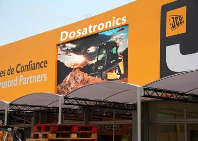 P7.2mm Outdoor LED Video Wall Display Lightweight Big View Angle