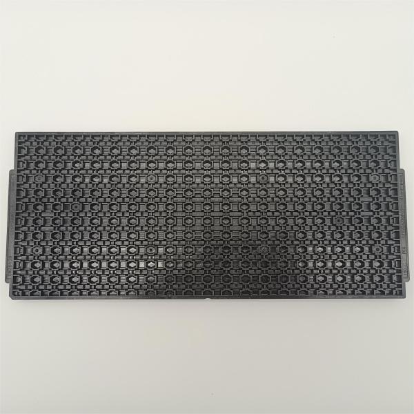 Customized JEDEC Matrix Trays Electronic Component Iso 9001 Black