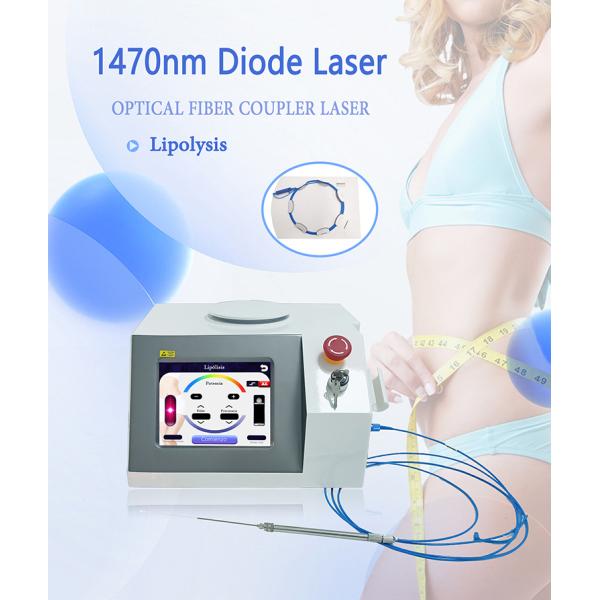 1470nm Diode Laser Lipolysis Machine 15W Fiber Optic Coupling Liposuction Therapy