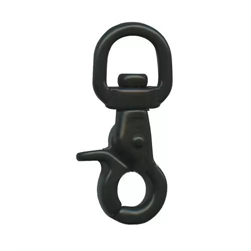Carabiner à crochets pivotants en acier inoxydable