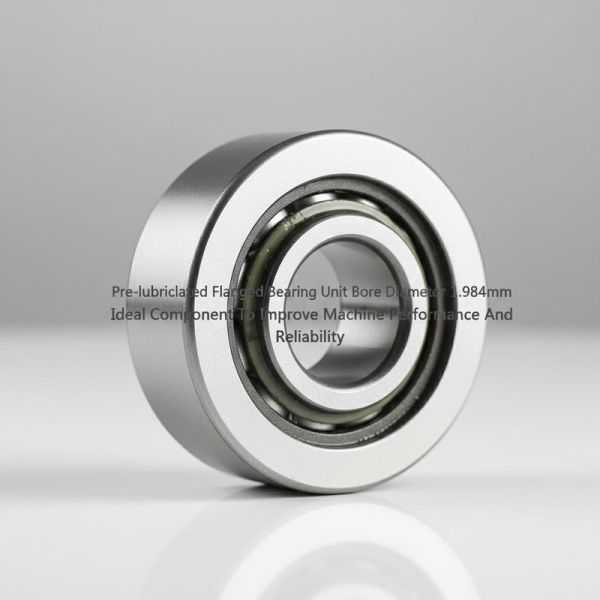 Pre-lubricated Flanged Bearing Unit Bore Diameter 1.984mm Ideal Component To Improve Machine Performance And Reliability