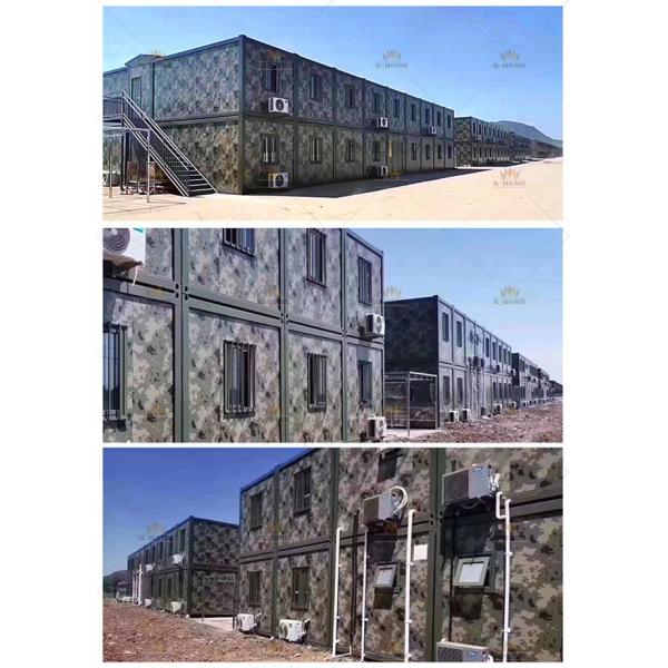 Контейнера размещещния L300cm лагерь армии модульного портативного полуфабрикат