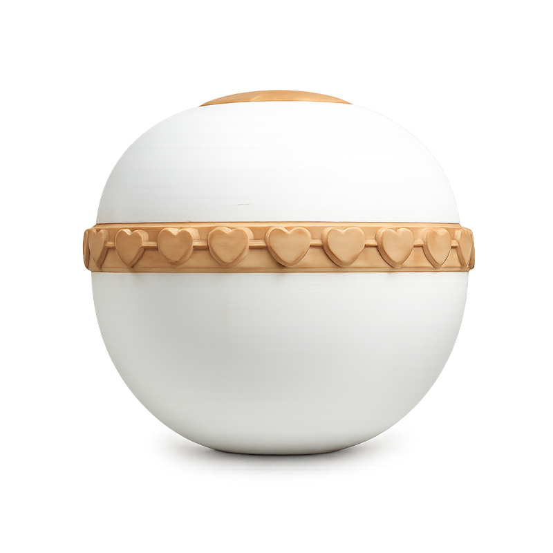 Heart Design Cremation Urn Wholesale Factory