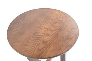 Elegante Design Redonda Mesa de Café de Madeira Sólida Tabela de Chá