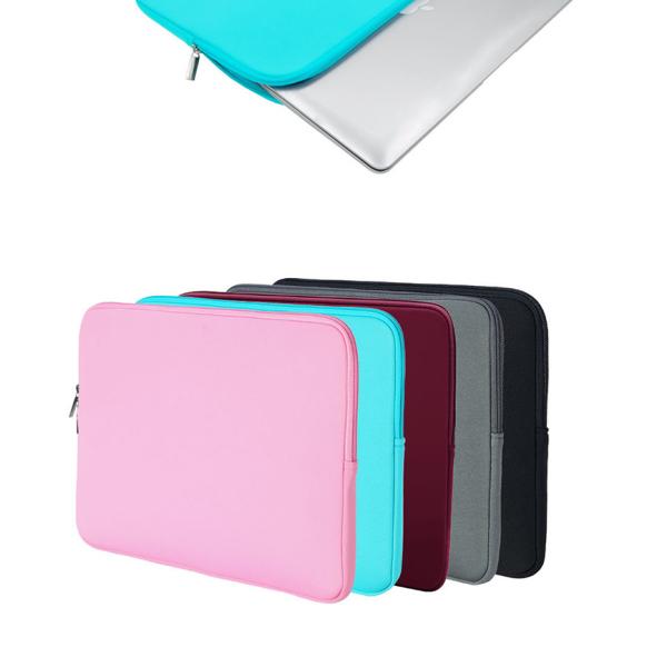 Customized Sky Blue Neoprene Laptop Bags for 12 13 15 inch Good Material from Chinese