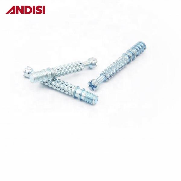 Mini Fix KD Fittings Connecting Cam Dowel and Screw Furniture Hardware Dowel for