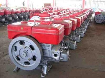 AC powered single cylinder 4 Stroke diesel engine ZS1130  JIANGDONG Brand