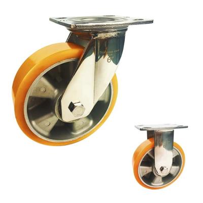 Polegada 660lbs da laranja 5 que carrega os rodízios de aço inoxidável Wearable