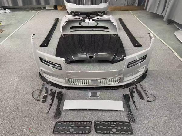 Rolls-Royce Ghost Carbon fiber body Kit ghost mansory style front and rear bumper spoilers hood fenders