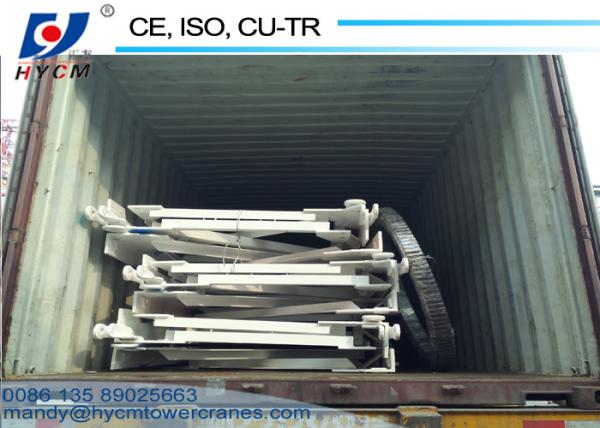 Mobile Crane Spare Parts With the Fixing Bolts & Ladders 1600*1600*3000mm Split Mast Section