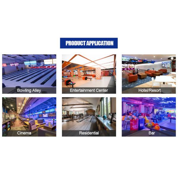 Great Standard Design Bowling Lanes Equipment For Adults And Children 25m Complete Arena