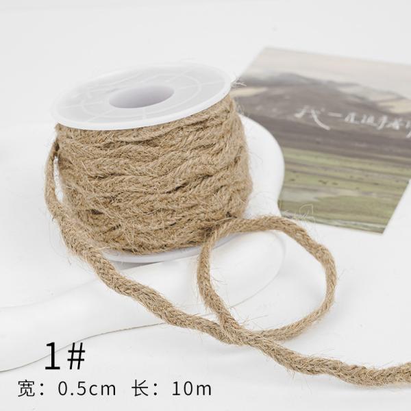 Рождественская коричневая ленточка из лопатки 5 мм-45 мм