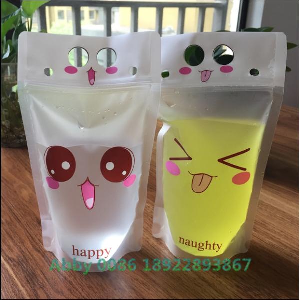 Напиток сока стоит вверх кладет изготовленный на заказ печатая сертификат в мешки УПРАВЛЕНИЯ ПО САНИТАРНОМУ НАДЗОРУ ЗА КАЧЕСТВОМ ПИЩЕВЫХ ПРОДУКТОВ И МЕДИКАМЕНТОВ цвета КМИК с ручкой