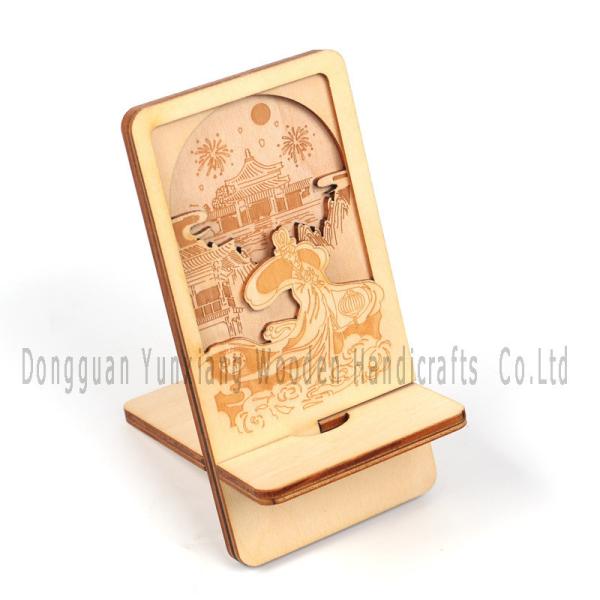 Urban Creative Wooden Mobile Phone Holder City Tourism Surrounding Gifts Ornaments Souvenirs