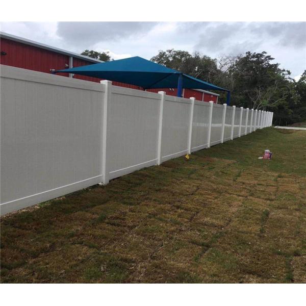 White Rigid Vinyl Picket Fence For Home Sercurity Landscaper Vinyl Picket Fence