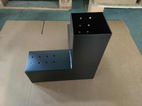 Suporte de lado único para botas de metal ombro Pergola aço de alto carbono dimensionamento modular