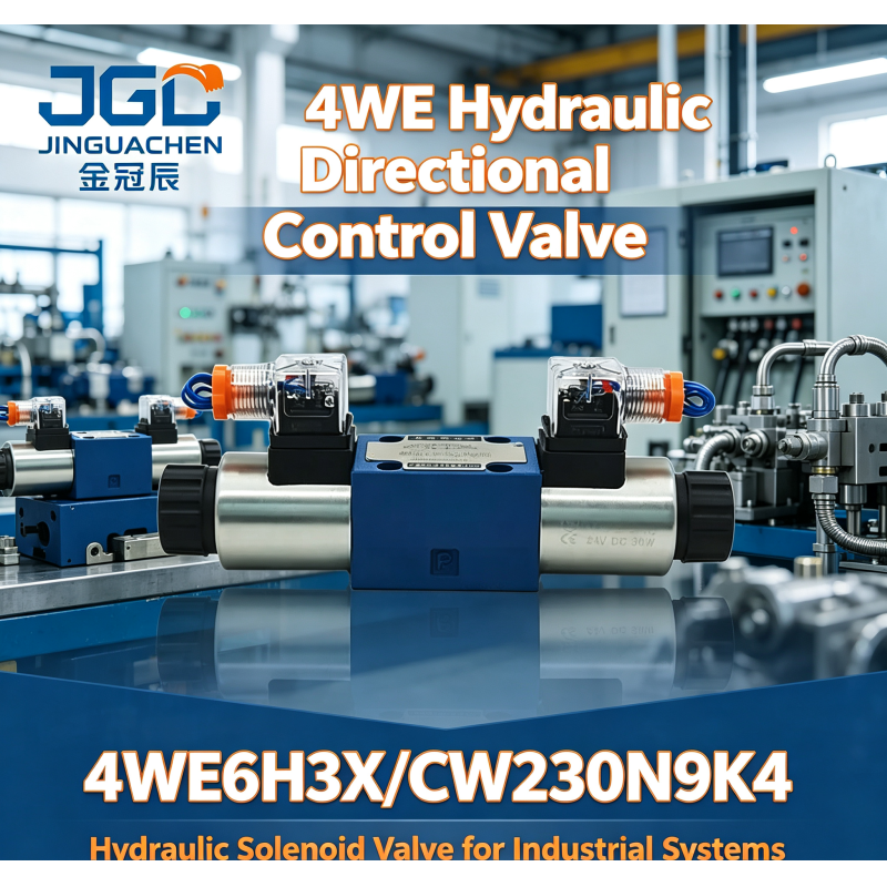 4WE6H3X/CW230N9K4 Hydraulic Directional Control Valve 4WE Hydraulic Solenoid Valve
