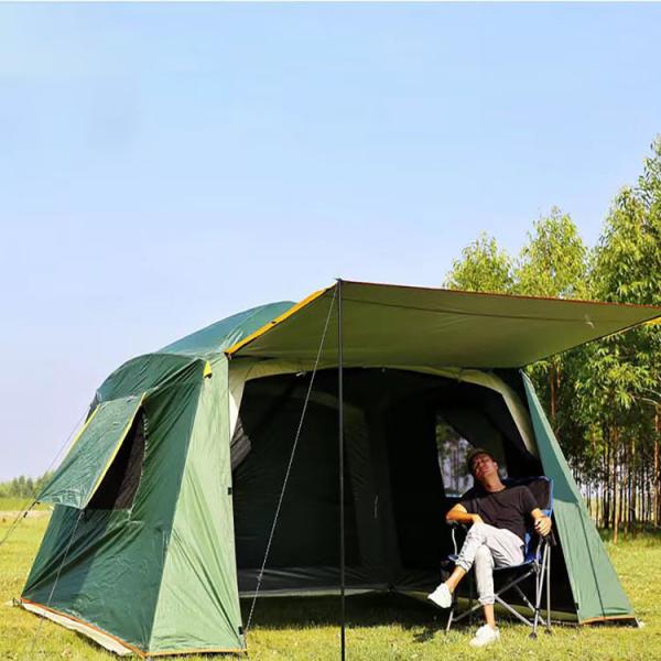 CE Polyester Oxford Outdoor Sport Tent 3000mm 6 Person Automatic Tent Waterproof