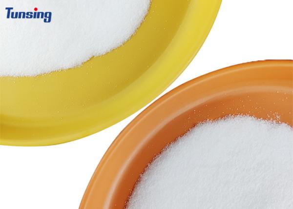 A transferência térmica adesiva de matéria têxtil da sublimação do pó do poliéster pulveriza 80-170um branco
