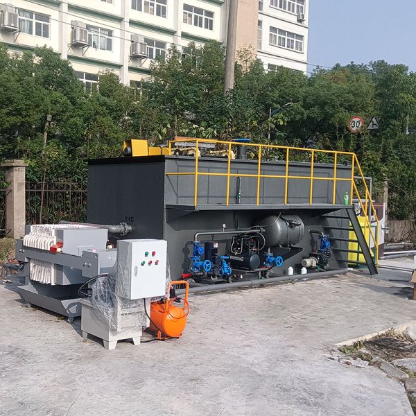 Custom DAF Dissolved Air Flotation Wastewater Treatment Equipment for Food Processing Plants