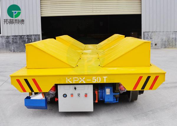 120 Ton V Frame Electrically Operated Steel Coil Railway Transfer Vehicle For Pakistan Steel Plant