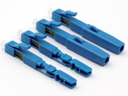 Waterproof Fiber Cable Connectors SC LC , Fast Connect Fiber Connectors
