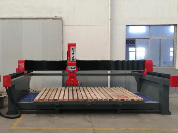 5 Axis Bridge Cutting Machine Rotate 360 Degrees 45 Degrees Chamfer  CNC Machines