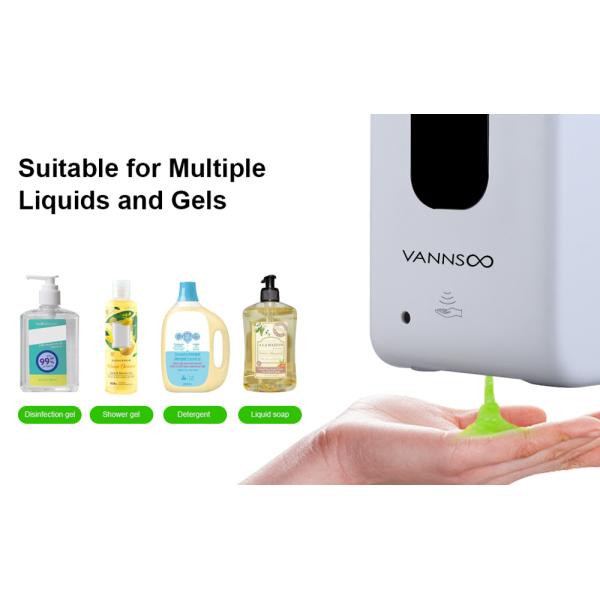 Commercial Bathroom Kitchen Sensor Soap Dispenser 1200ml Households  Bathroom Accessories
