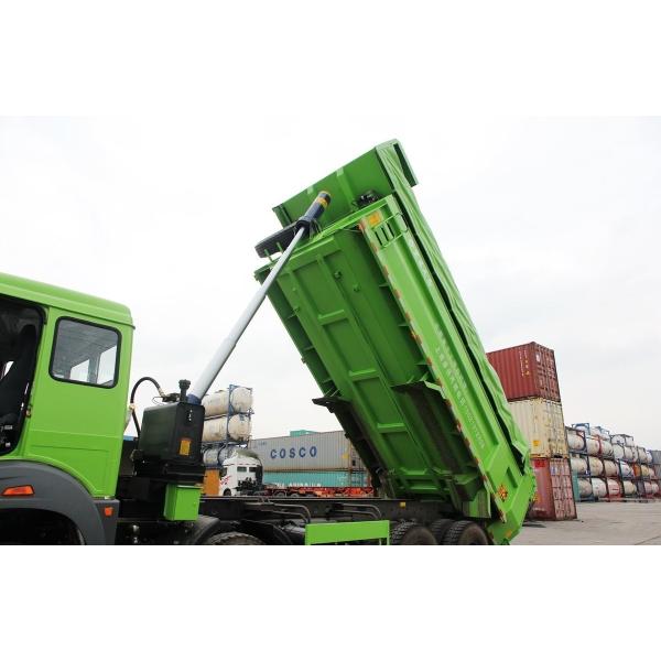 Beiben 8x4 Muck Tipper Used Heavy Trucks Single And Half Row Cab 12 Tires