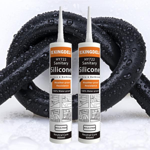 Weather Resistance Sanitary Silicone Sealant Mildew Proof One Part 280ml 300ml