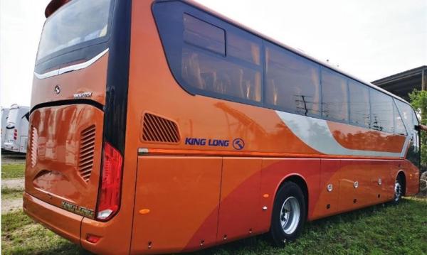 53 lugares Kinglong Ônibus a diesel e autocarros de luxo Ônibus de autocarro de direita