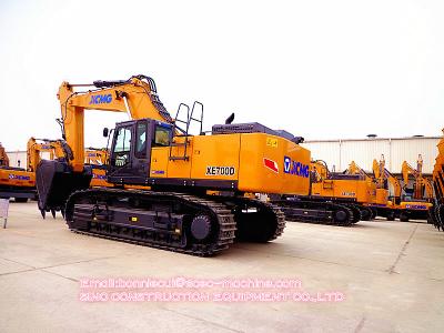 70 Ton 4.6 CBM Large Mining Crawler Excavator With 4.6m3 Bucket Capacity  XE700D