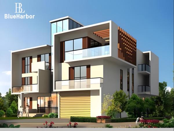 Modern Luxury Customized Light Steel Prefab Villa With Long Service Life